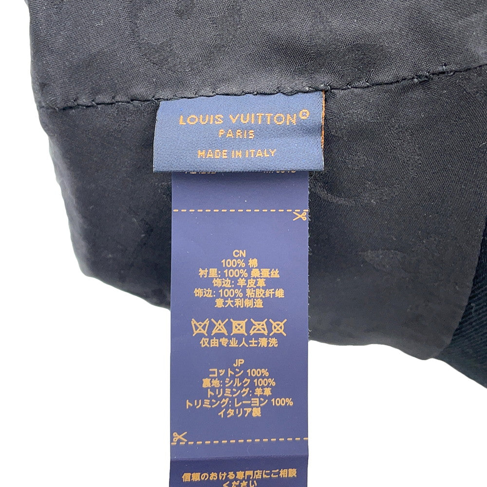 LOUIS VUITTON LV City Bucket Hat Size S BlackM7054S Cotton100%