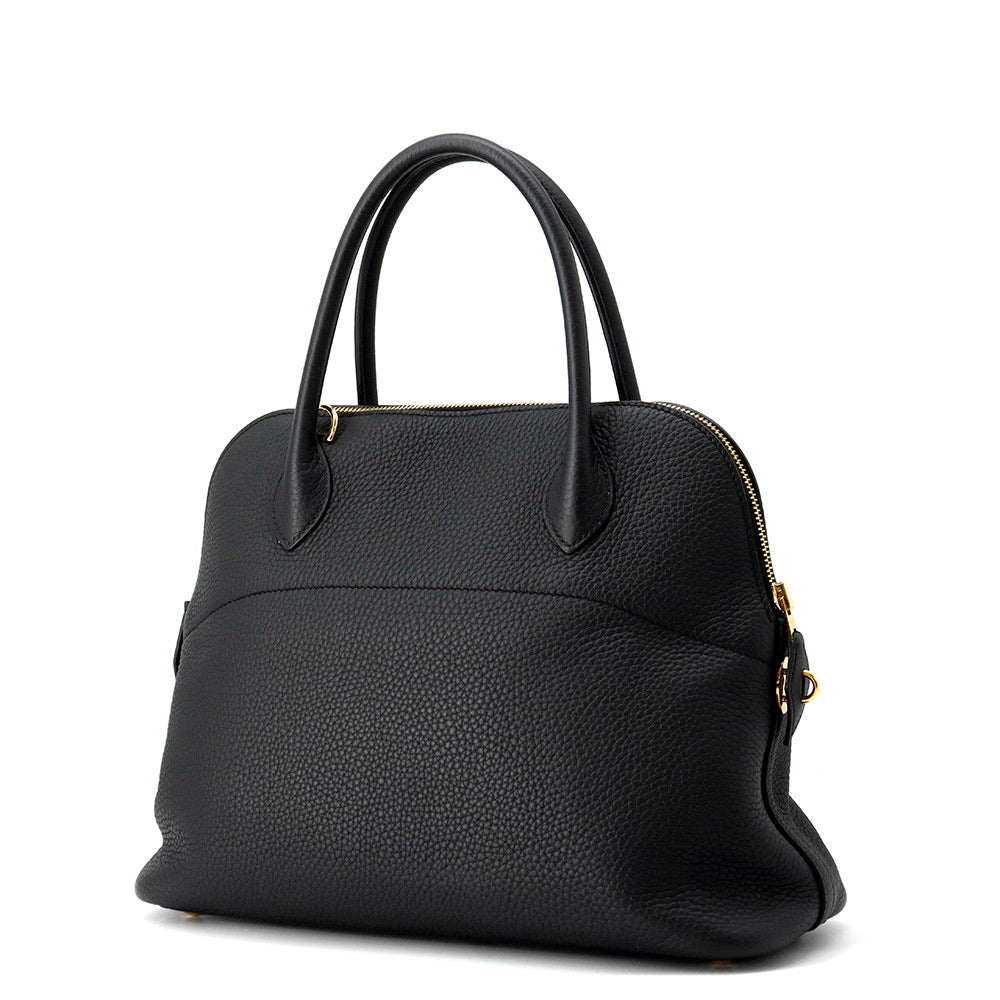 HERMES Bolide Black Taurillon Clemence Size 31