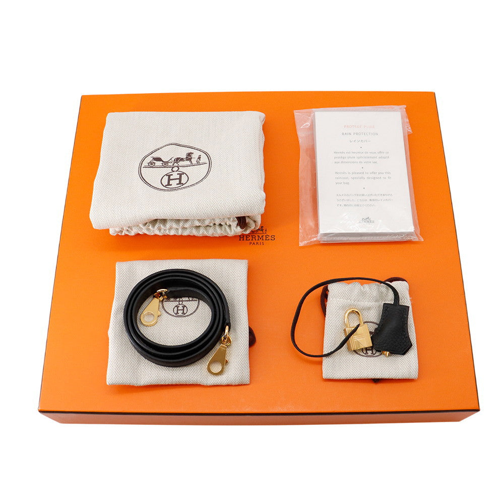 HERMES Bolide Black Taurillon Clemence Size 31