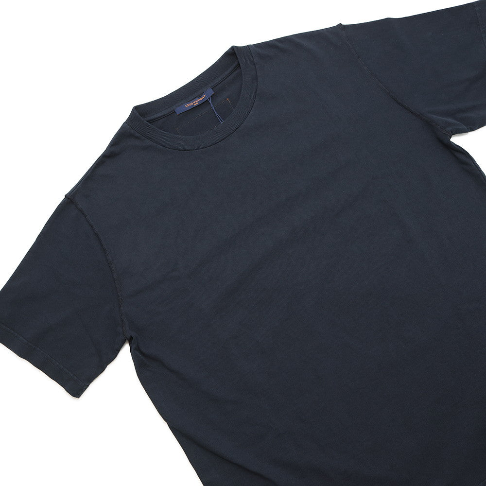 LOUIS VUITTON Inside Out T-Shirt Size XXL Blue Nuit Foncé1A7XSI Cotton100%