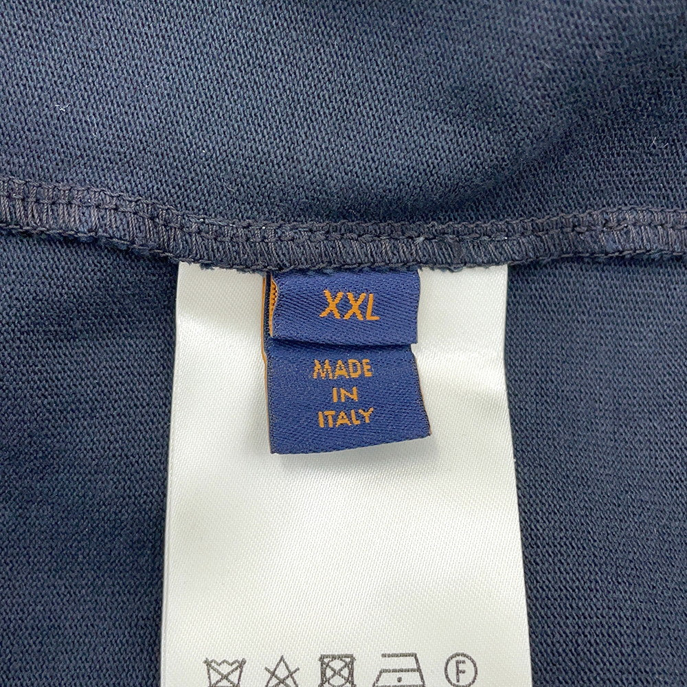 LOUIS VUITTON Inside Out T-Shirt Size XXL Blue Nuit Foncé1A7XSI Cotton100%