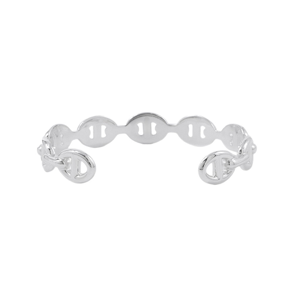 HERMES Chaine d'Ancre Bangle Size SH SV925