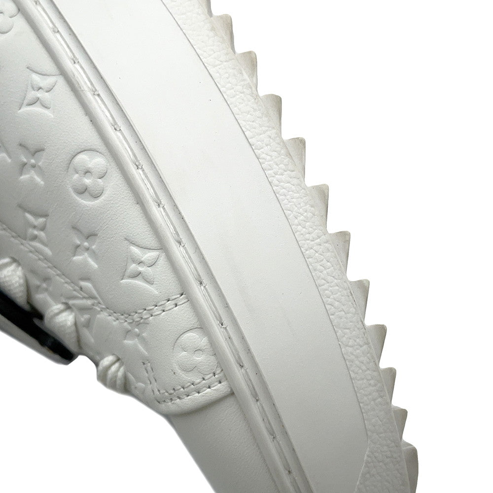 LOUIS VUITTON LV × TM Time Out Sneakers White1AGZGR Calf Leather Size 37
