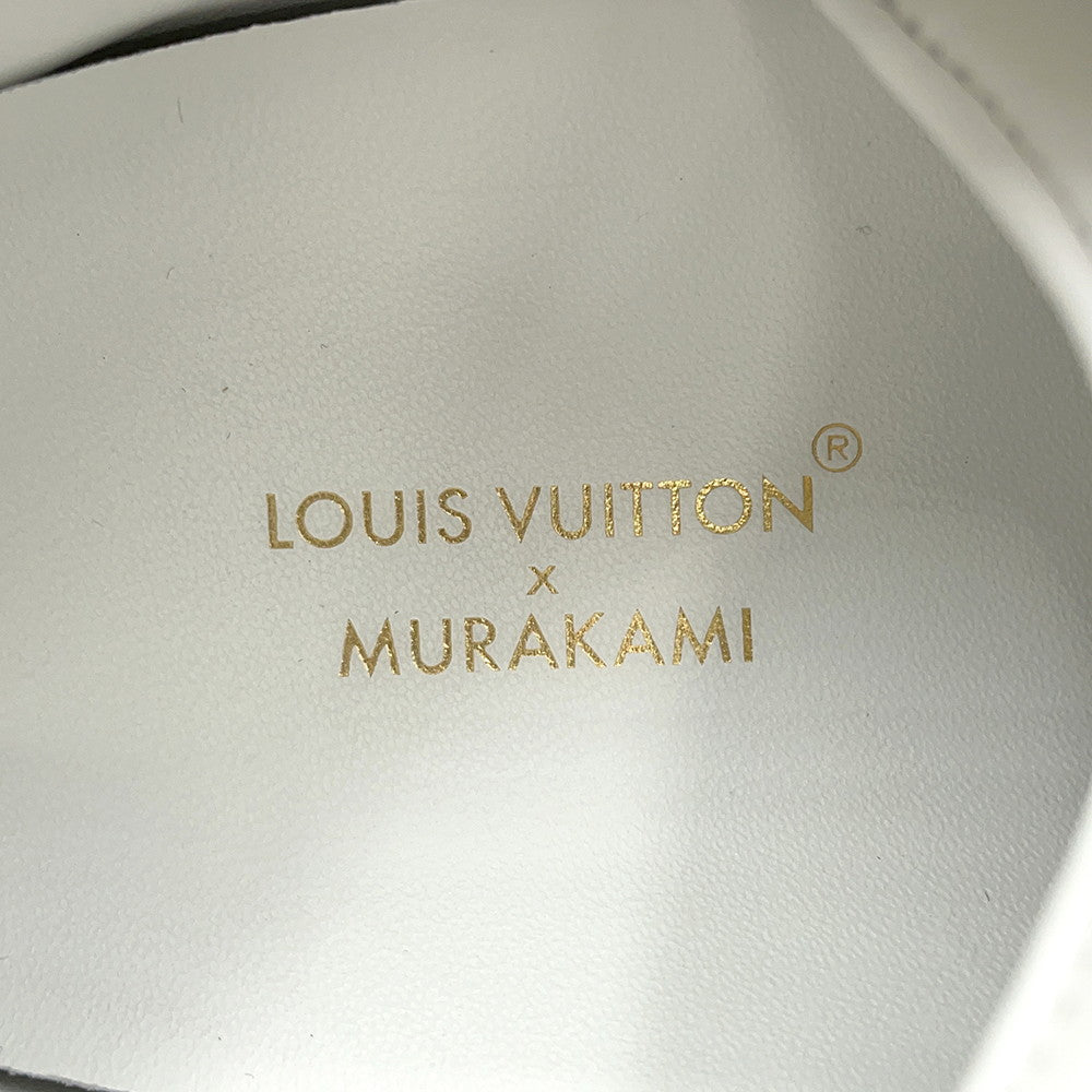 LOUIS VUITTON LV × TM Time Out Sneakers White1AGZGR Calf Leather Size 37