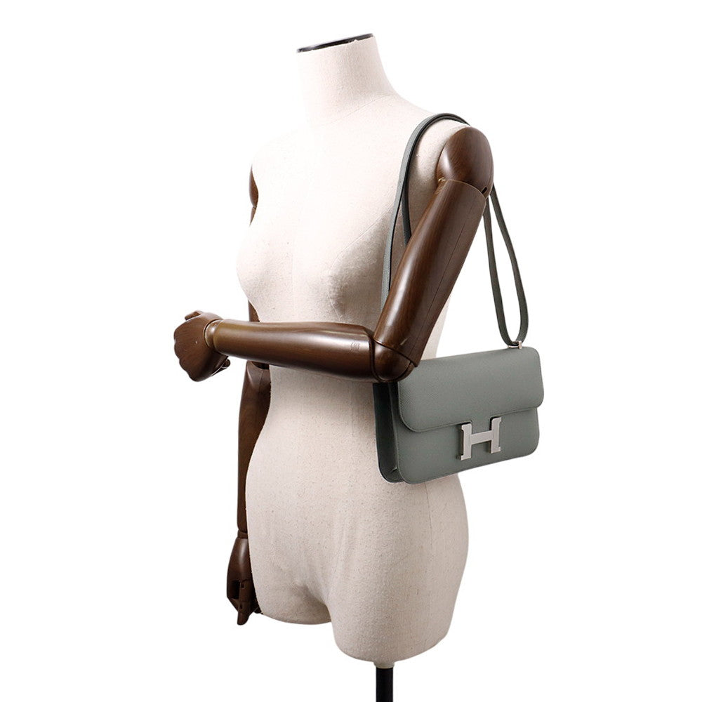 HERMES Constance Elan Miroir Vert Amand Epsom