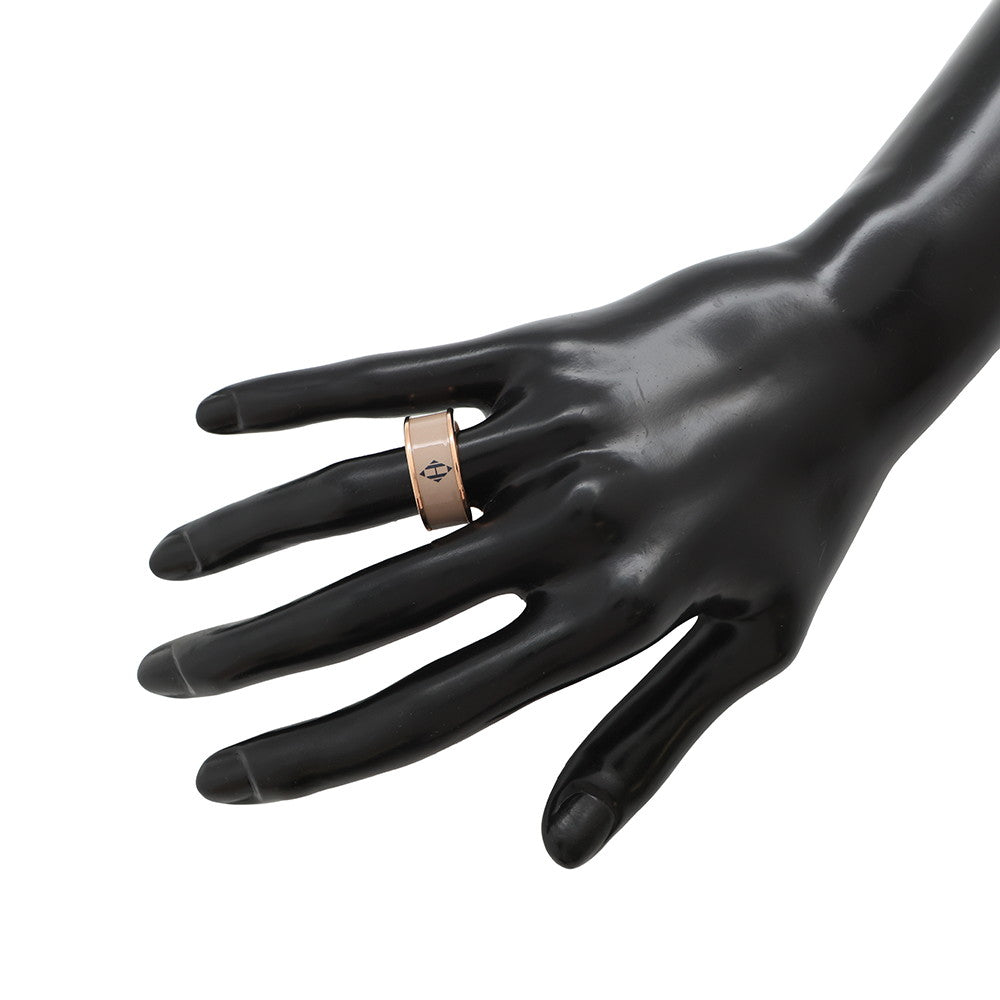 HERMES Uni Ring Size MM/T55 Marong rasse Enamel Metal