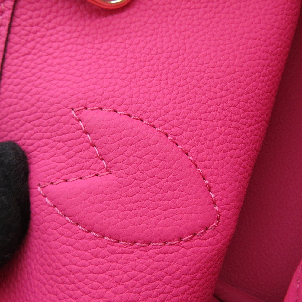 LOUIS VUITTON Neverfull Inside Out Rose Buffalo Pondichery Leather/BrownM12106 Monogram Size BB