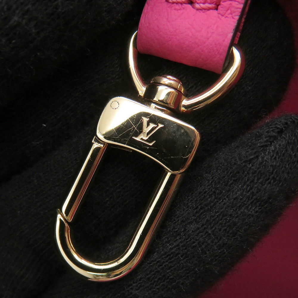 LOUIS VUITTON Neverfull Inside Out Rose Buffalo Pondichery Leather/BrownM12106 Monogram Size BB