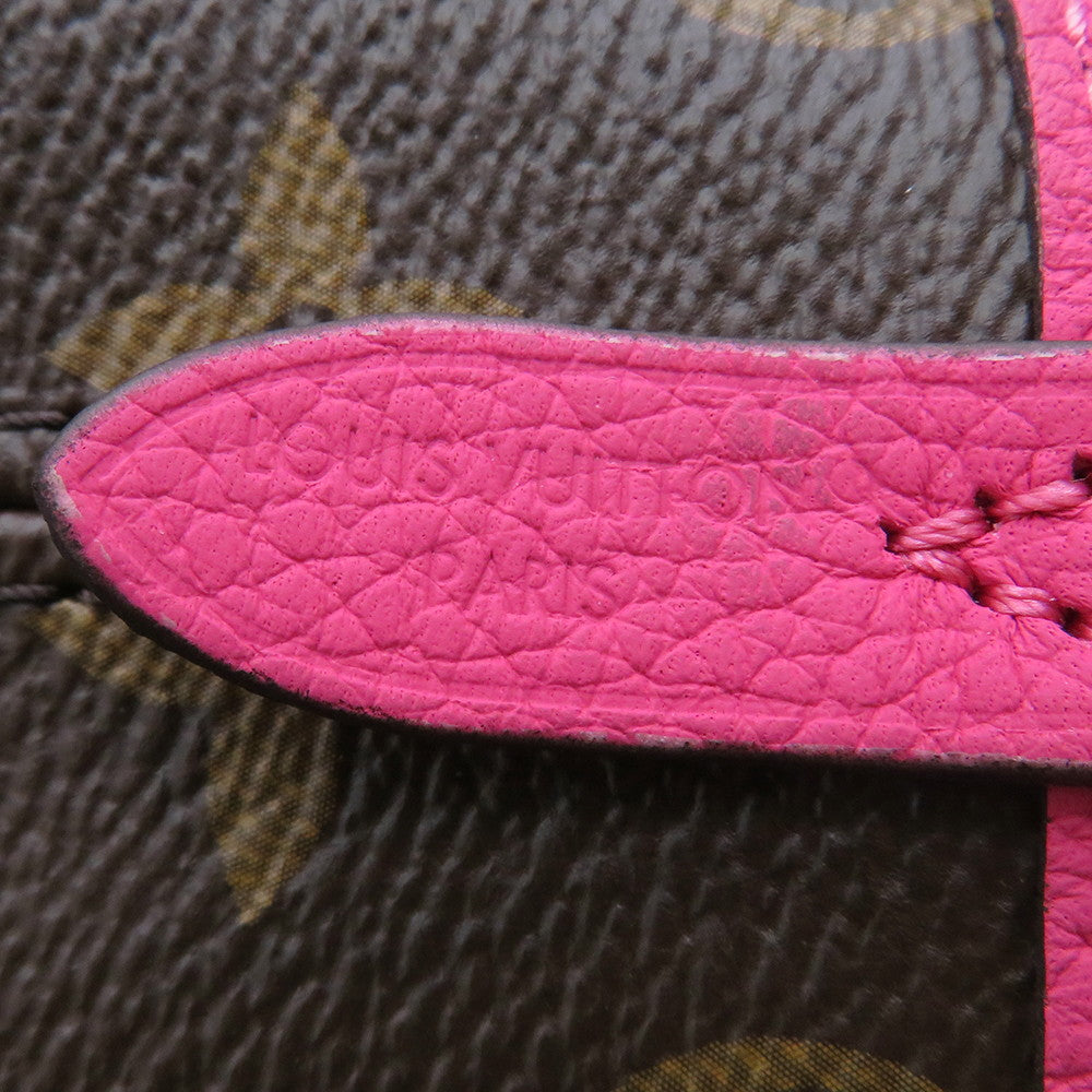 LOUIS VUITTON Neverfull Inside Out Rose Buffalo Pondichery Leather/BrownM12106 Monogram Size BB