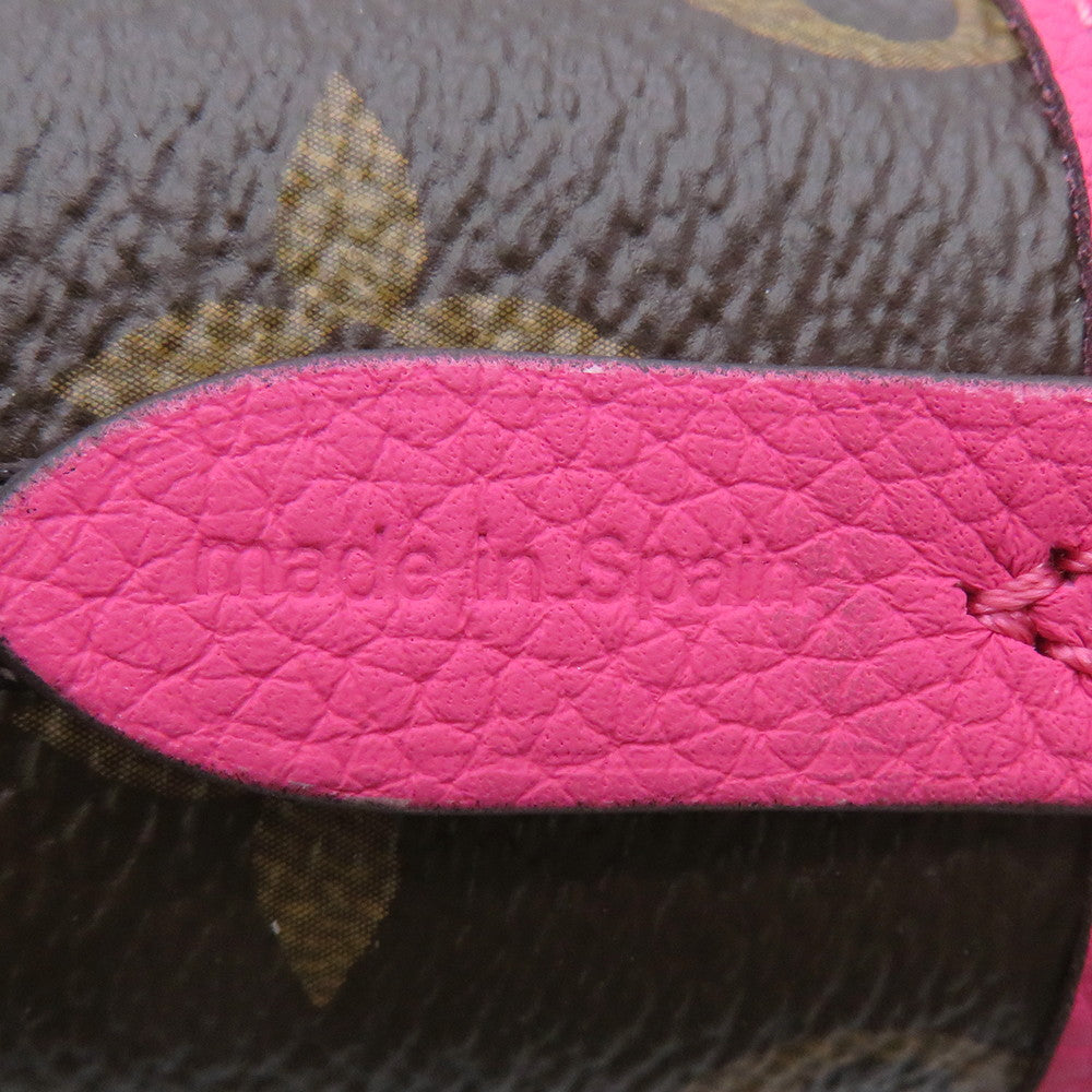 LOUIS VUITTON Neverfull Inside Out Rose Buffalo Pondichery Leather/BrownM12106 Monogram Size BB