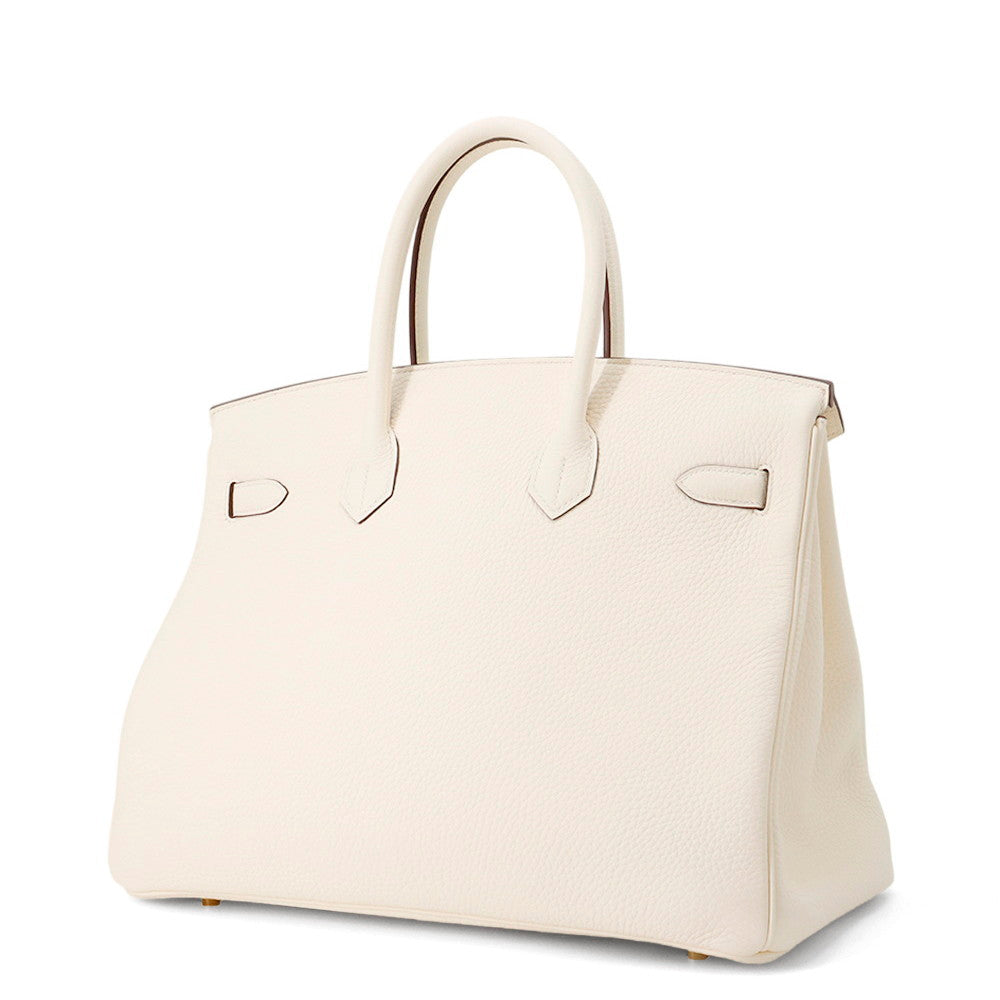 HERMES Birkin Nata Togo Leather Size 35