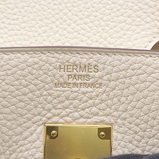HERMES Birkin Nata Togo Leather Size 35