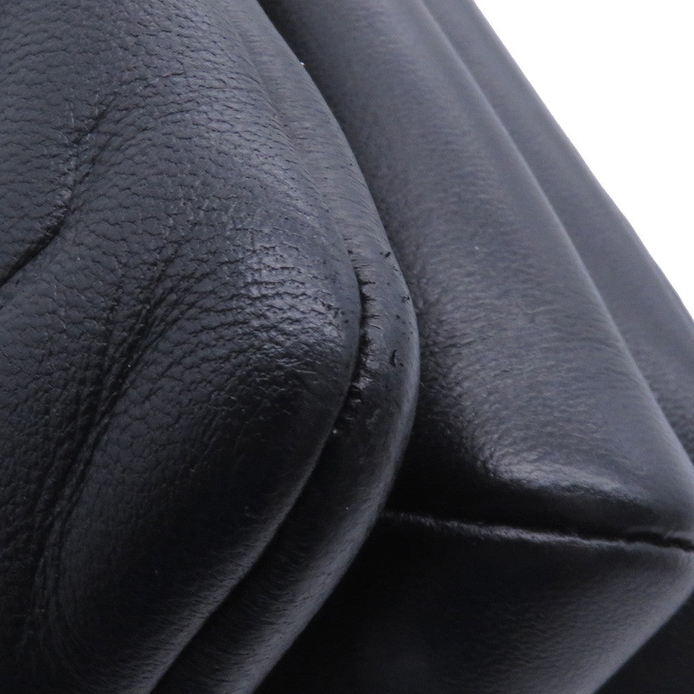 LOUIS VUITTON Coussin NoirM57790 Monogram Lamb Leather Size PM