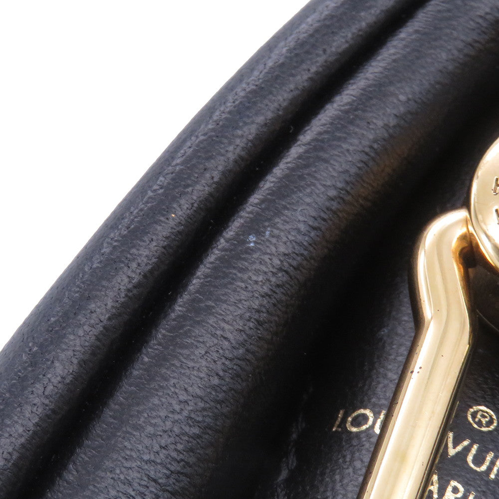 LOUIS VUITTON Coussin NoirM57790 Monogram Lamb Leather Size PM