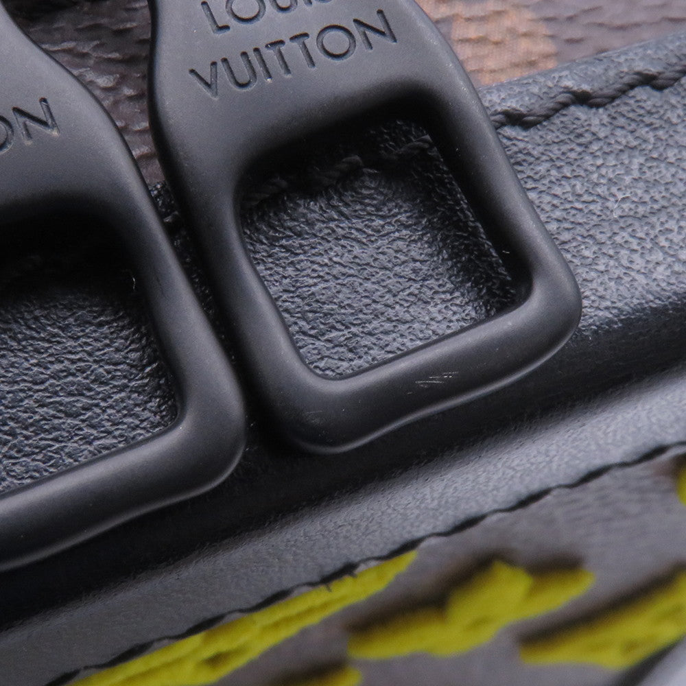 LOUIS VUITTON Vertical・Soft Trunk Brown/YellowM45079 Monogram / Toughtage