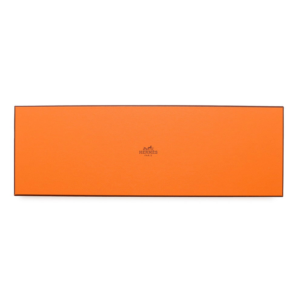 HERMES Sporty Dots Tie Vert/Blanc Silk100%