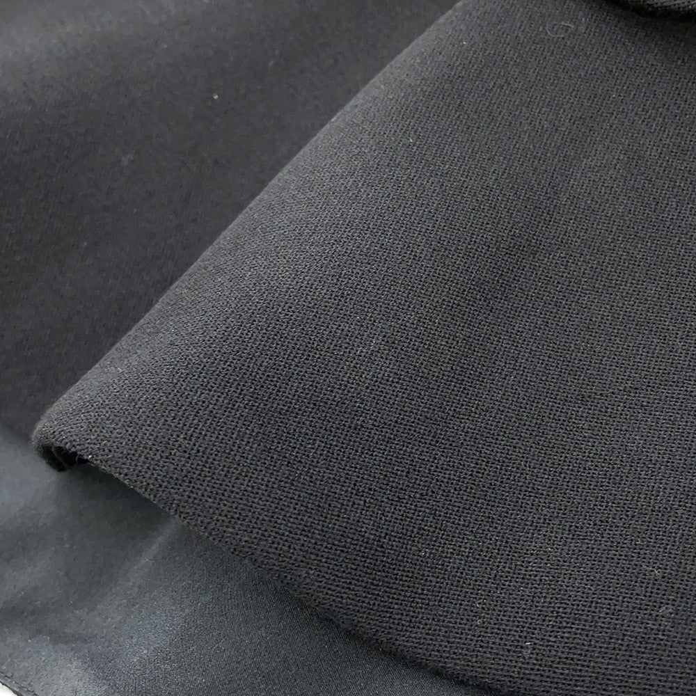 LOUIS VUITTON Frill dress Size 38 Black Wool 98% Polyurethane2%
