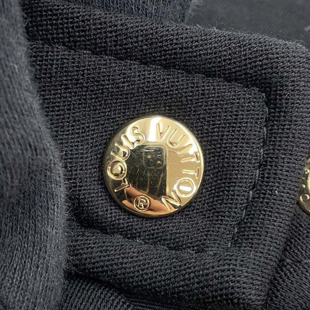 LOUIS VUITTON Frill dress Size 38 Black Wool 98% Polyurethane2%