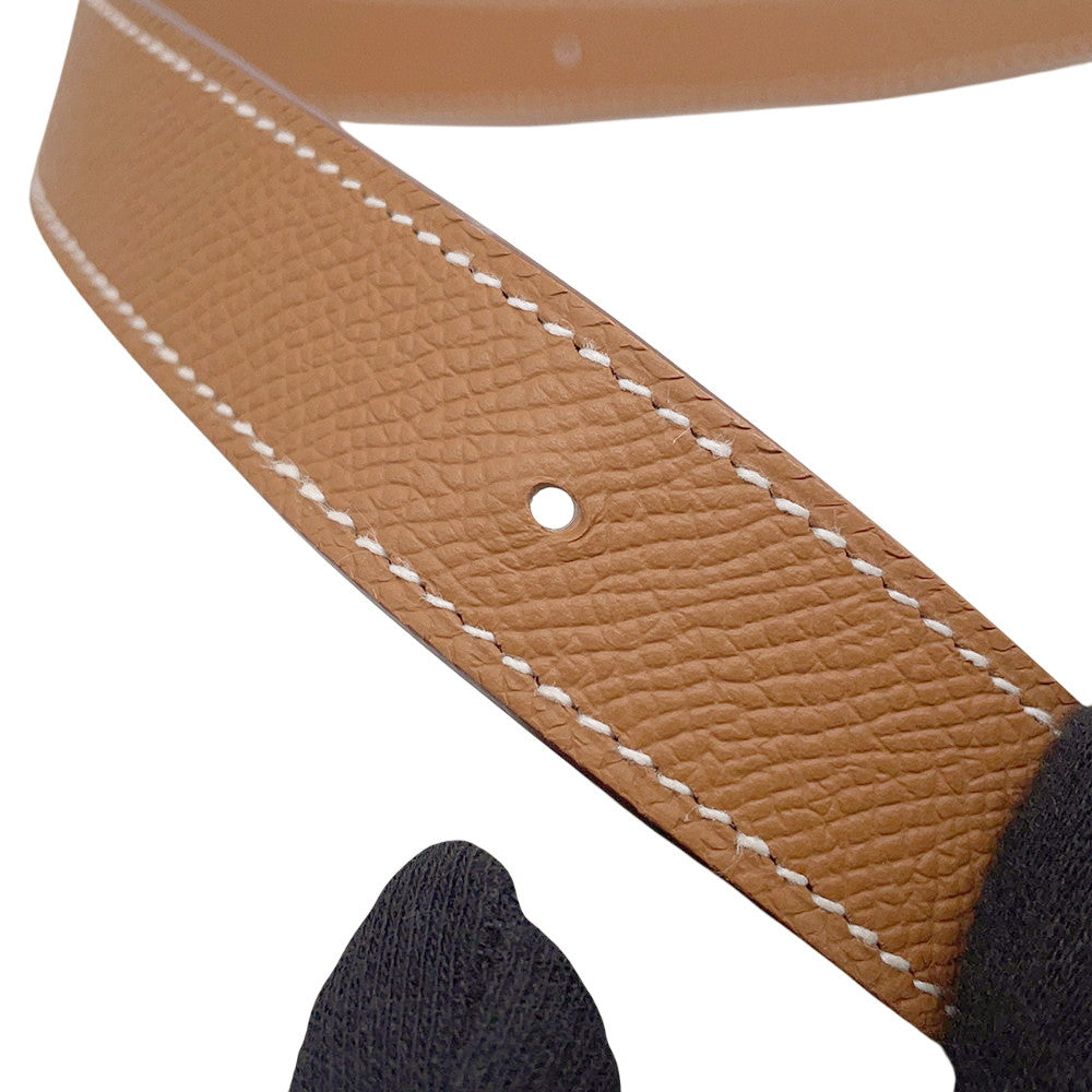 HERMES Della Cavalleria Gold Epsom Size Mini