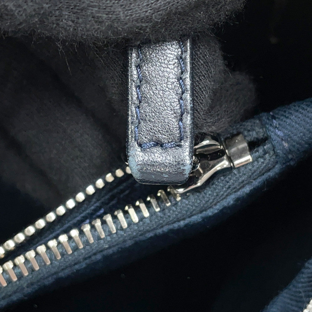 CHANEL CC Logo 2WAY Shopping in Denim NavyA92240 Denim