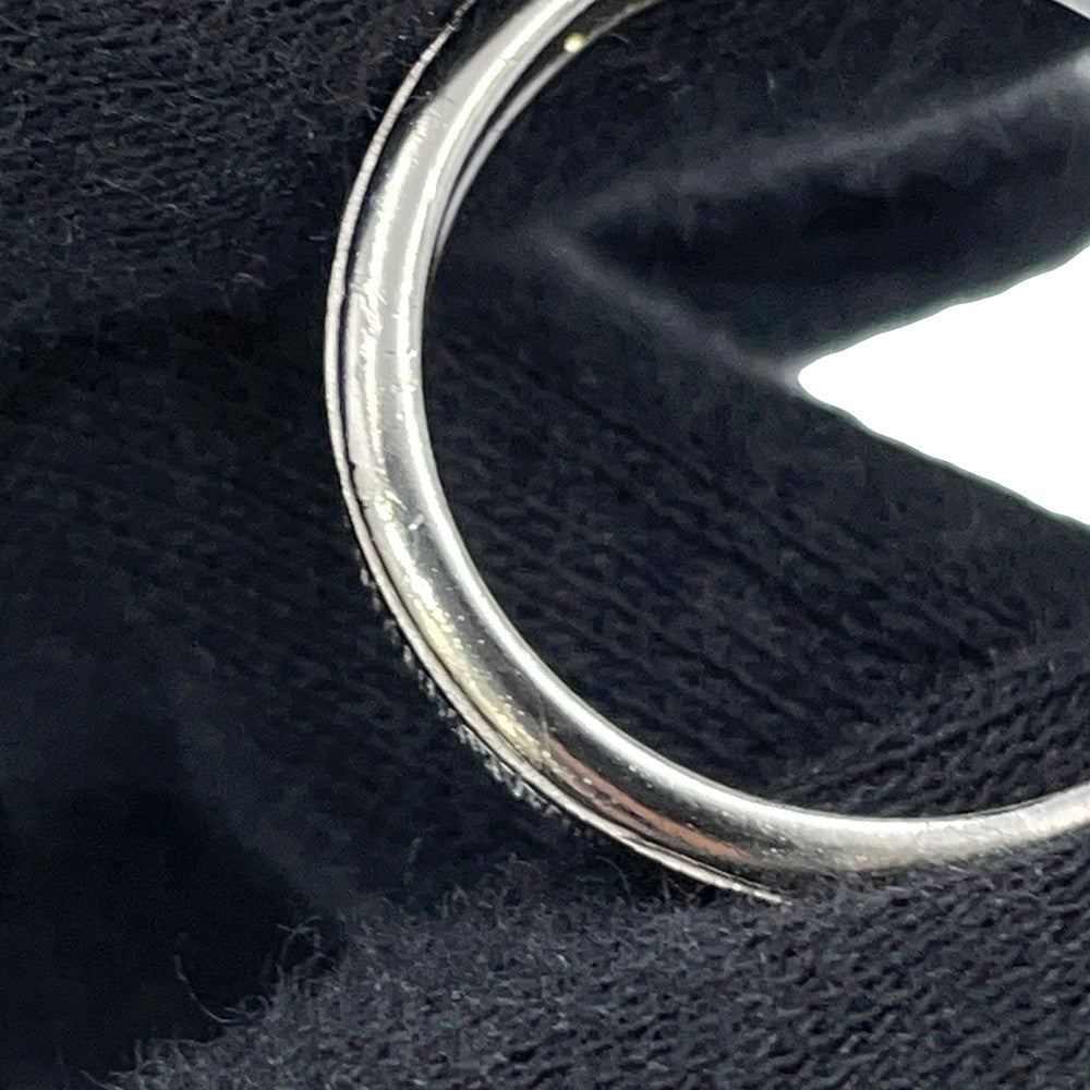 CHANEL CC Logo Ring Size Approximately13 Metal strass