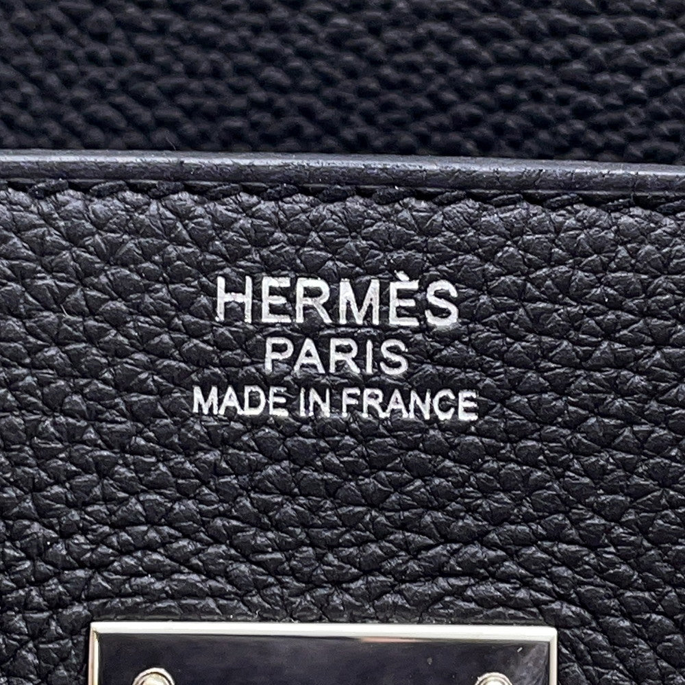 HERMES Birkin Black Togo Leather Size 30