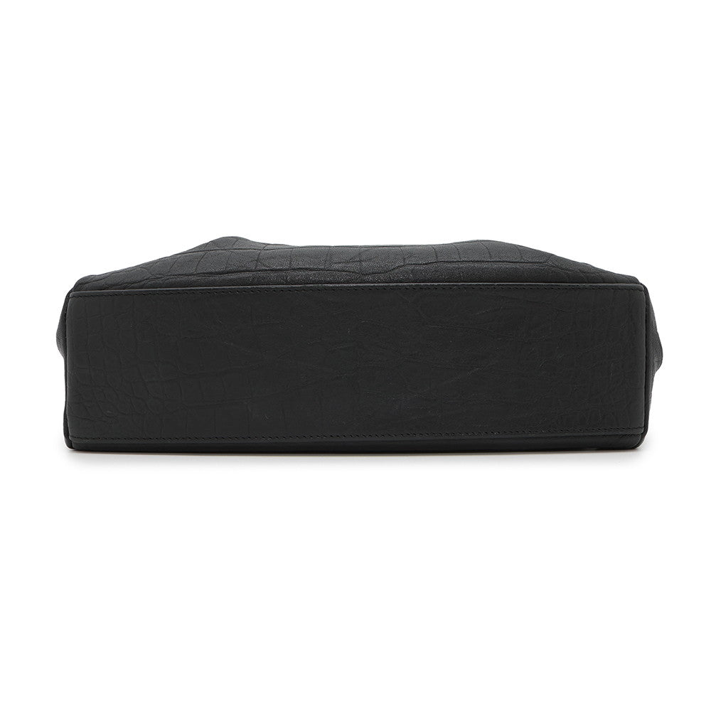 SAINT LAURENT PARIS ChainShoulder Bag Black574106 Embossed Leather