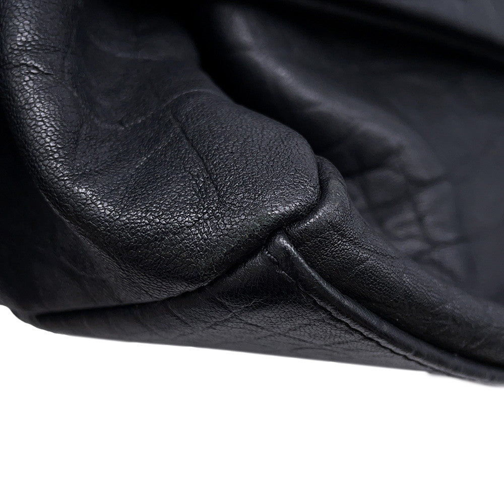 SAINT LAURENT PARIS ChainShoulder Bag Black574106 Embossed Leather