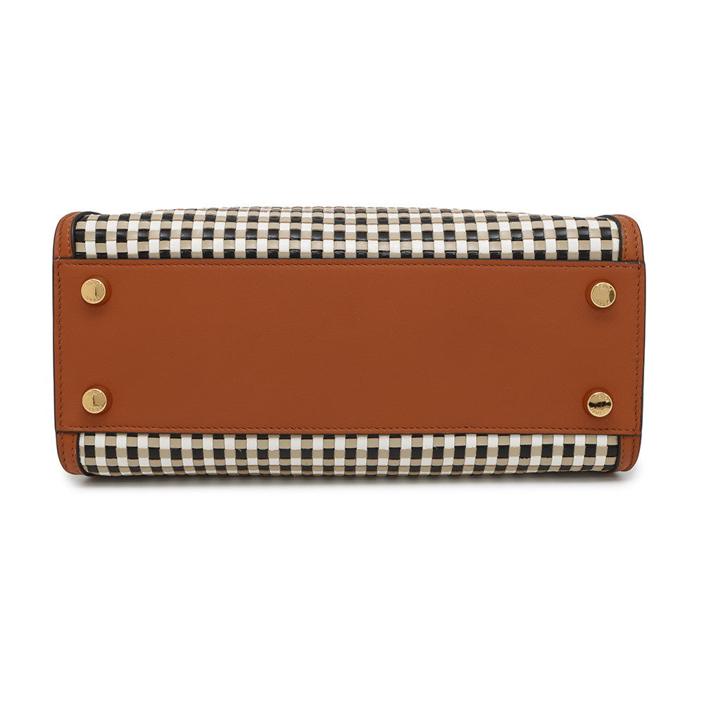 FENDI Peekaboo Essentials Brown/Multicolor8BN302 Leather