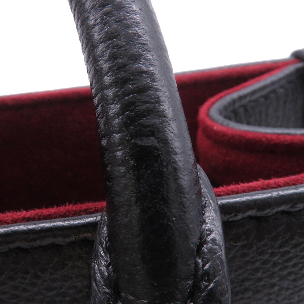 LOUIS VUITTON Onthego Noir/BeigeM45659 Bicolor Monogram Empreinte Leather Size PM