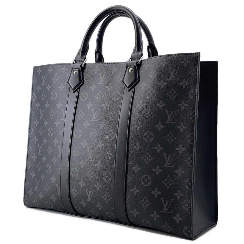 LOUIS VUITTON Sac Plat 24H BlackM47059 Monogram Eclipse