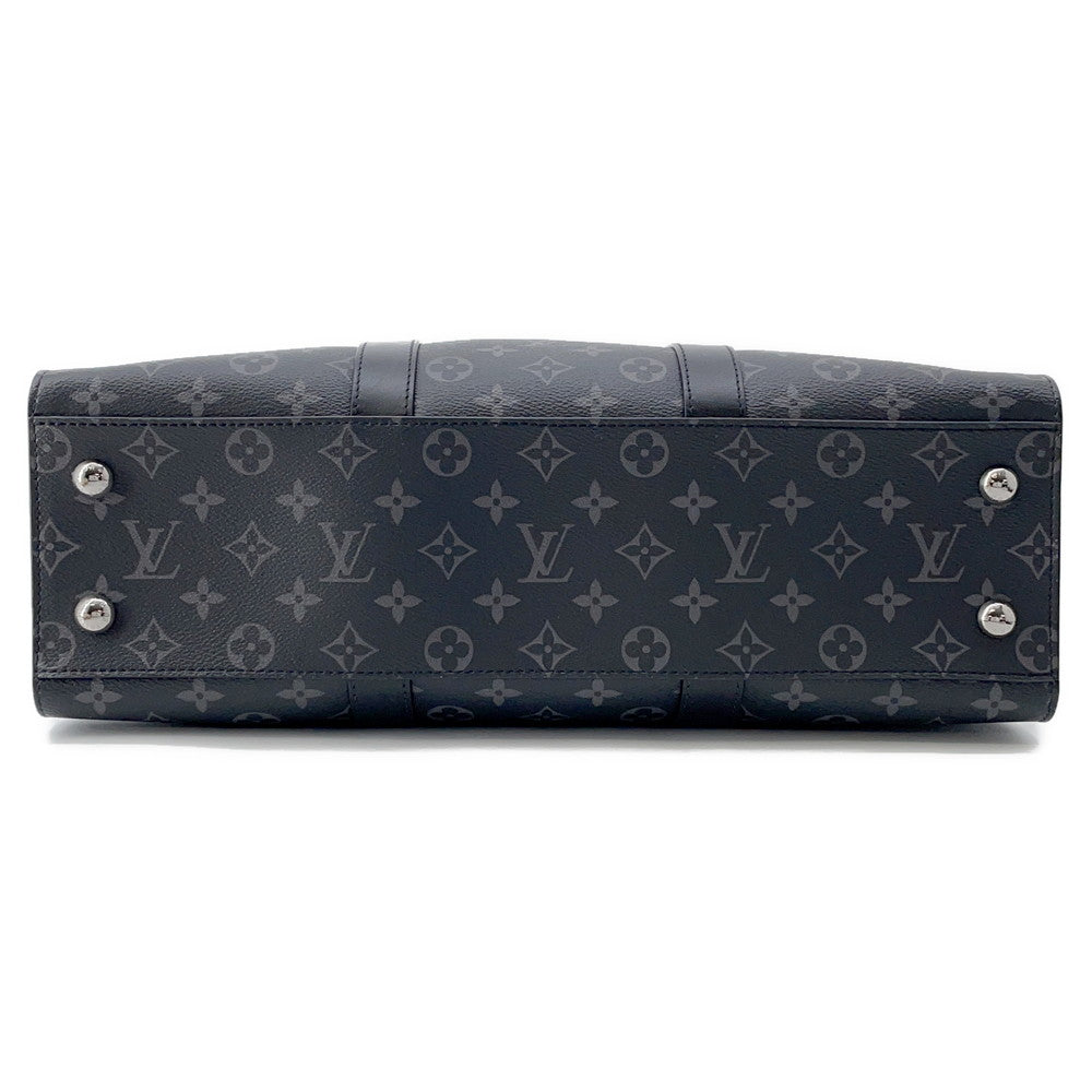 LOUIS VUITTON Sac Plat 24H BlackM47059 Monogram Eclipse
