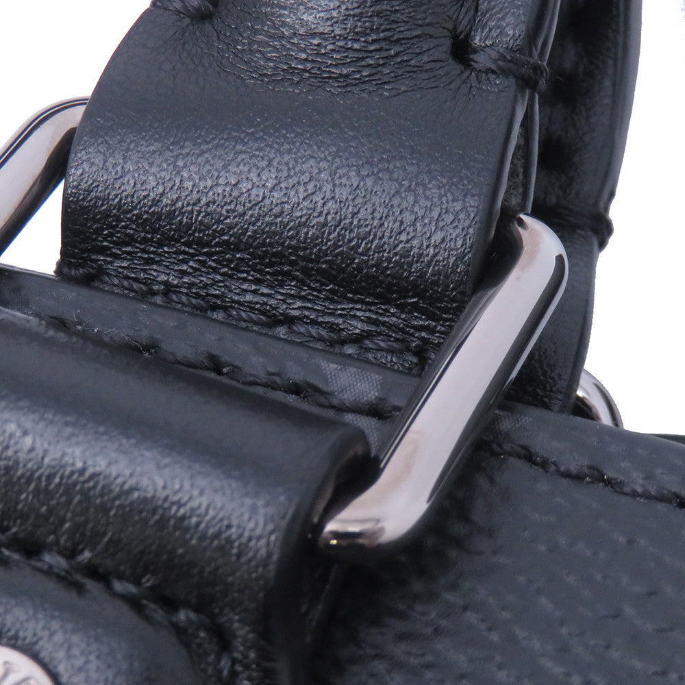 LOUIS VUITTON Sac Plat 24H BlackM47059 Monogram Eclipse