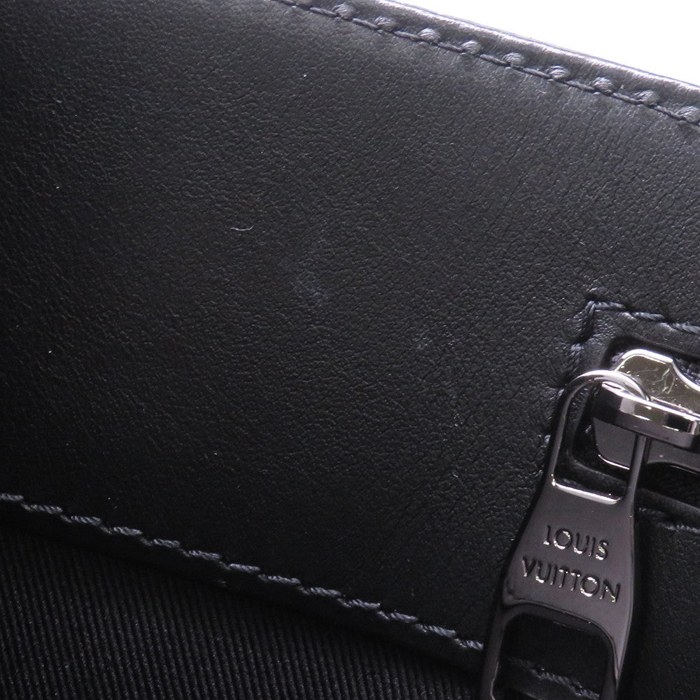 LOUIS VUITTON Sac Plat 24H BlackM47059 Monogram Eclipse