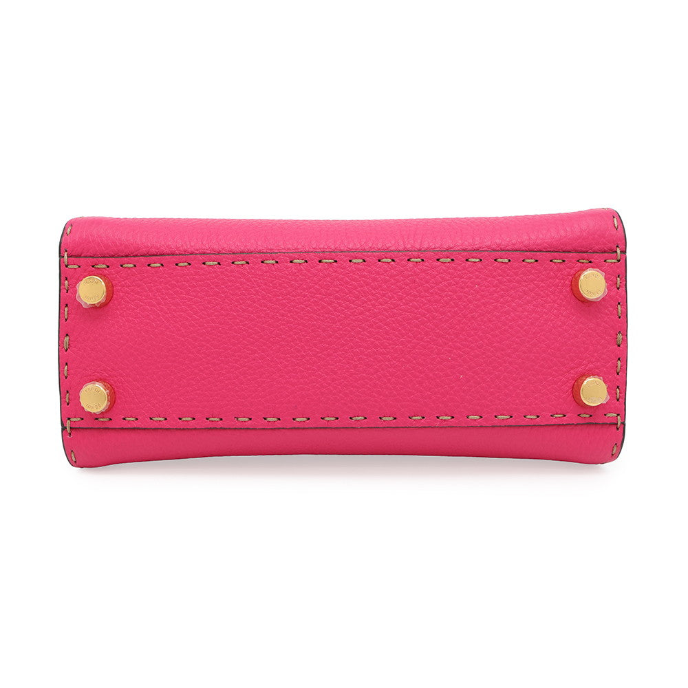 FENDI Selleria Peekaboo 2wayBag Pink8BN244 Leather Size Mini