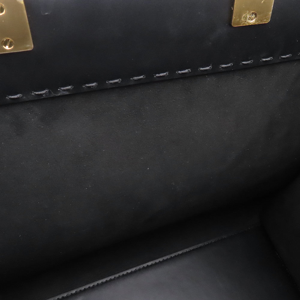 FENDI Sunshine Tote Bag Black8BH386 Calf Leather Size Medium
