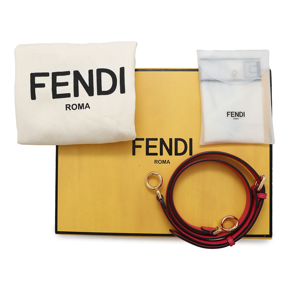 FENDI Peekaboo I see you Pink8BN327 Leather Size Small