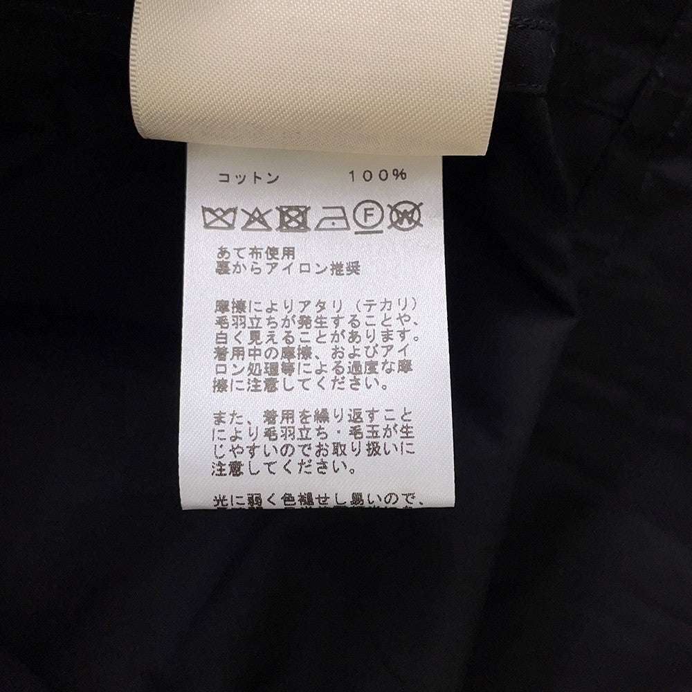 HERMES Loose dress with belt Size 34 BlackH5H0543DV0234 Cotton100%
