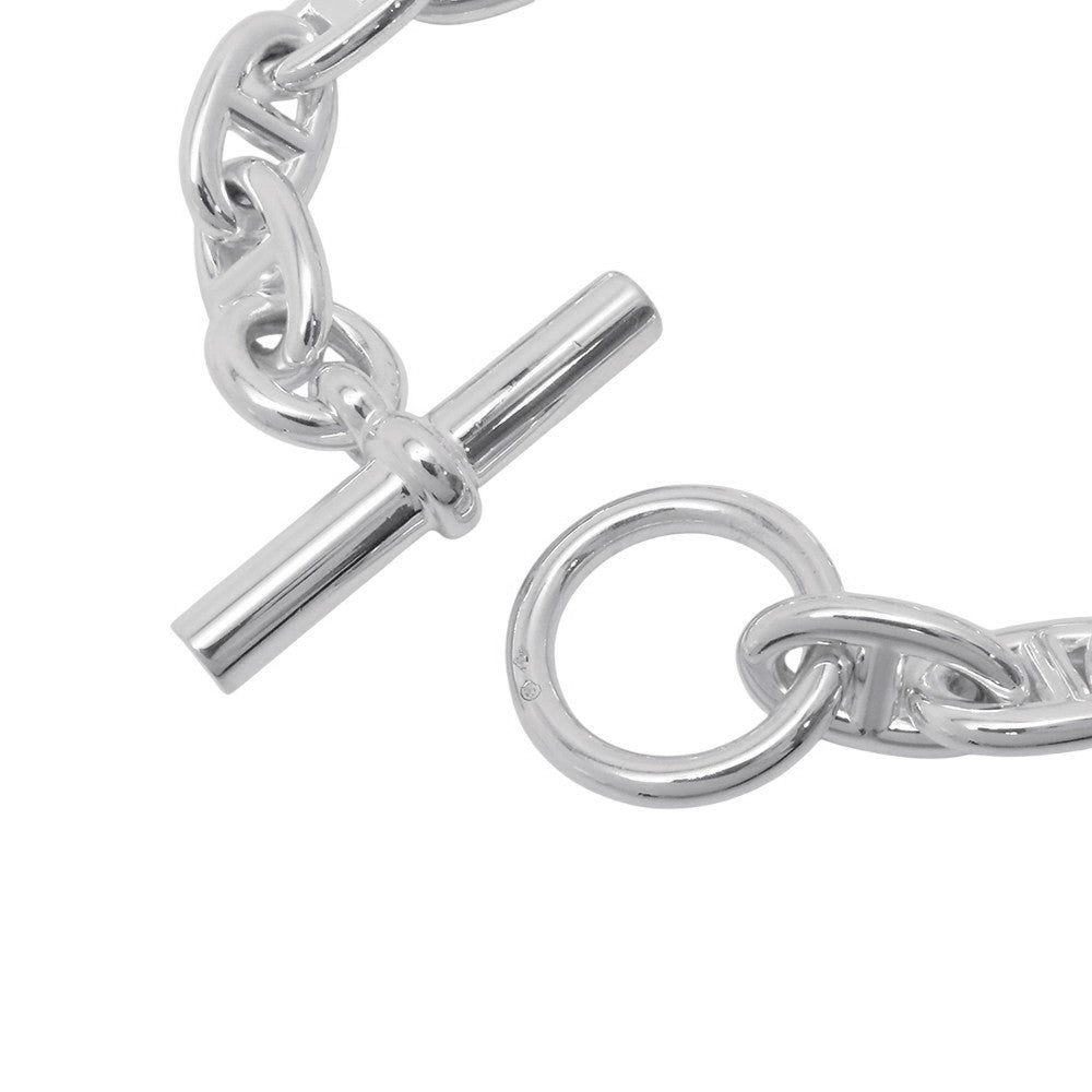 HERMES Chaine d'Ancre Bracelet 15 frames Size MM SV925