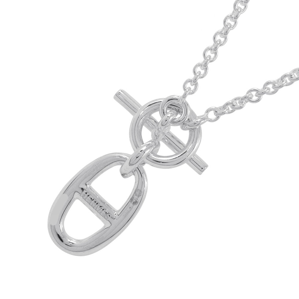 HERMES Amulette Chaine d'Ancre Necklace SV925