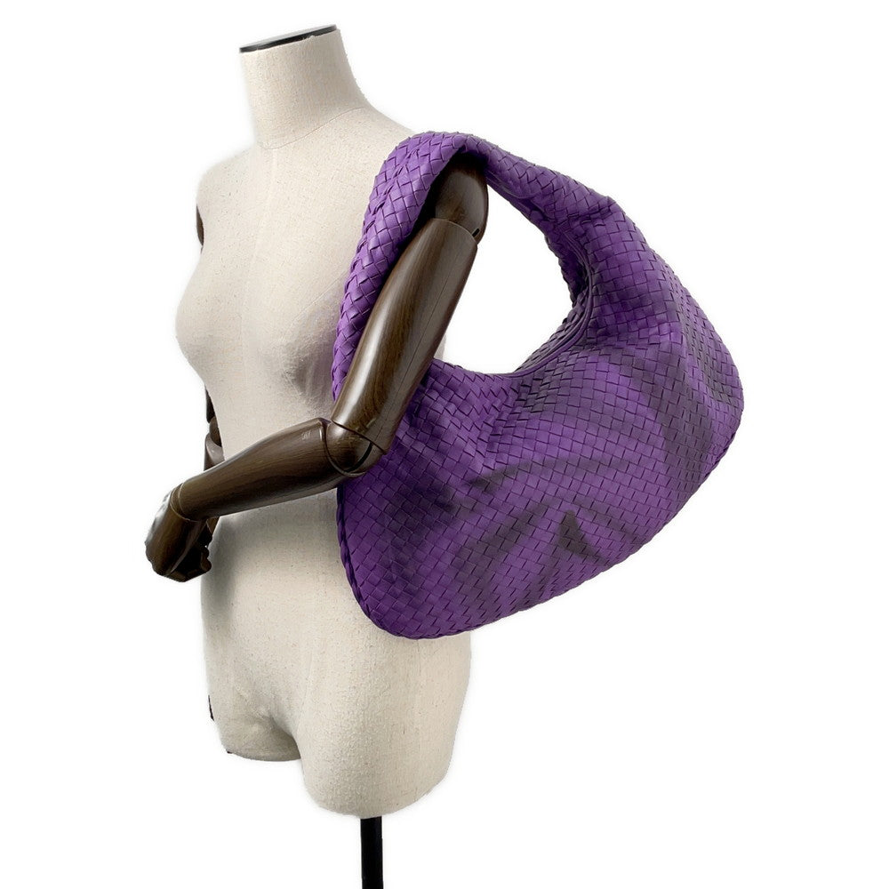 Bottega Veneta INTRECCIATO Hobo Bag Purple367639 Leather