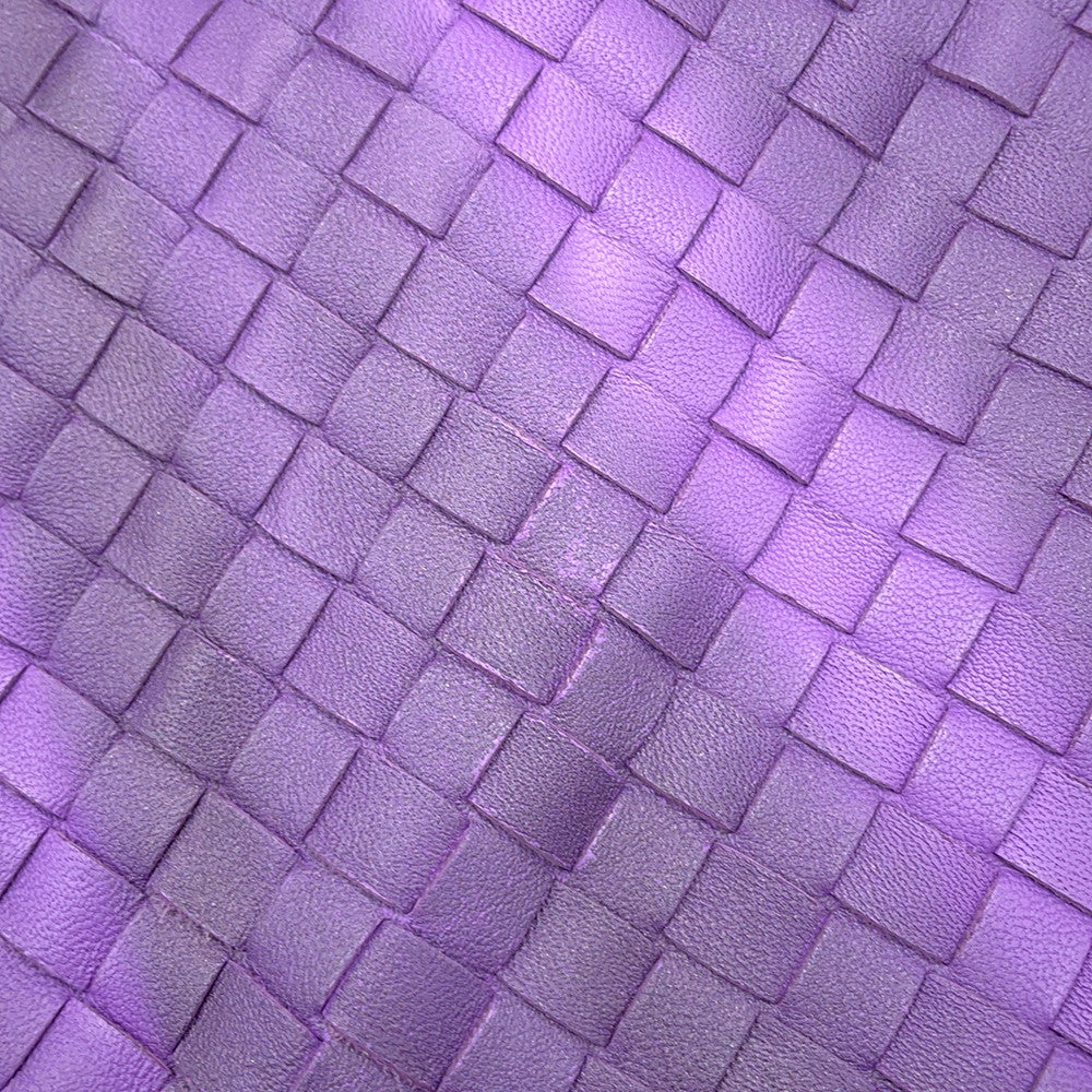 Bottega Veneta INTRECCIATO Hobo Bag Purple367639 Leather
