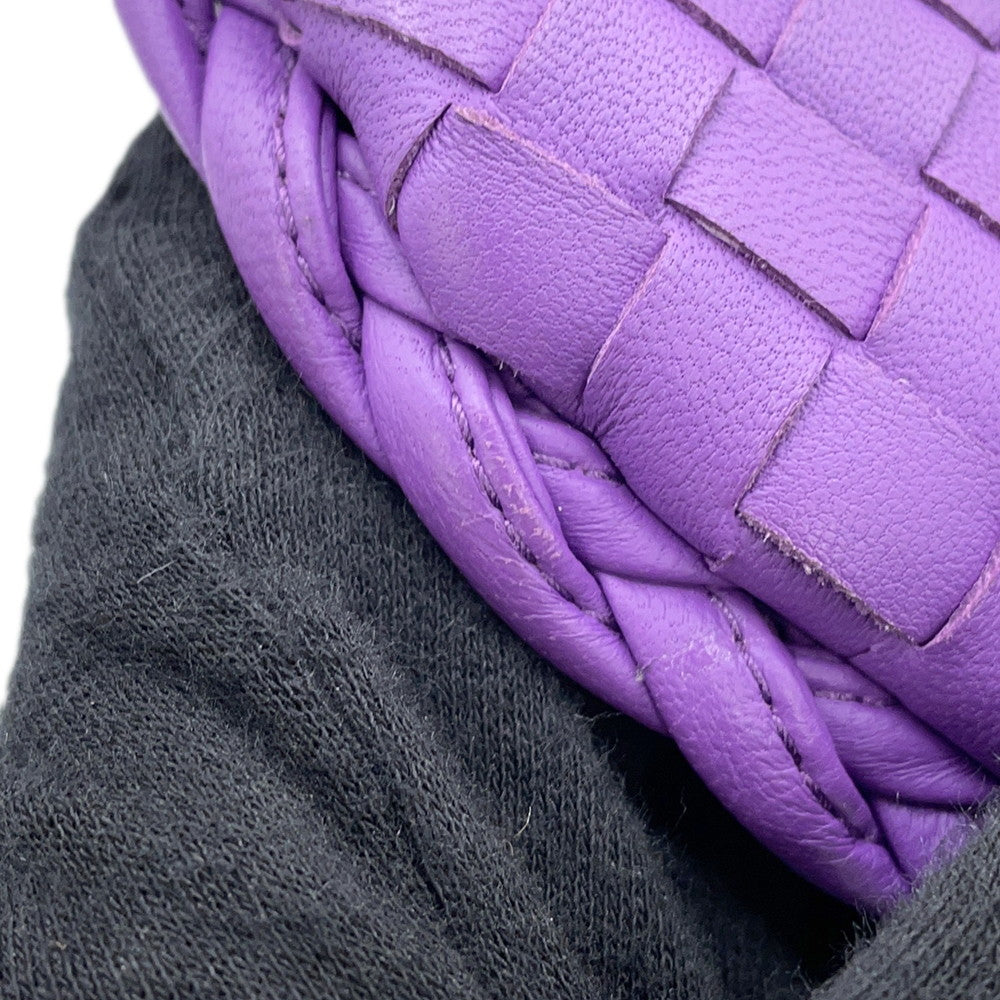 Bottega Veneta INTRECCIATO Hobo Bag Purple367639 Leather