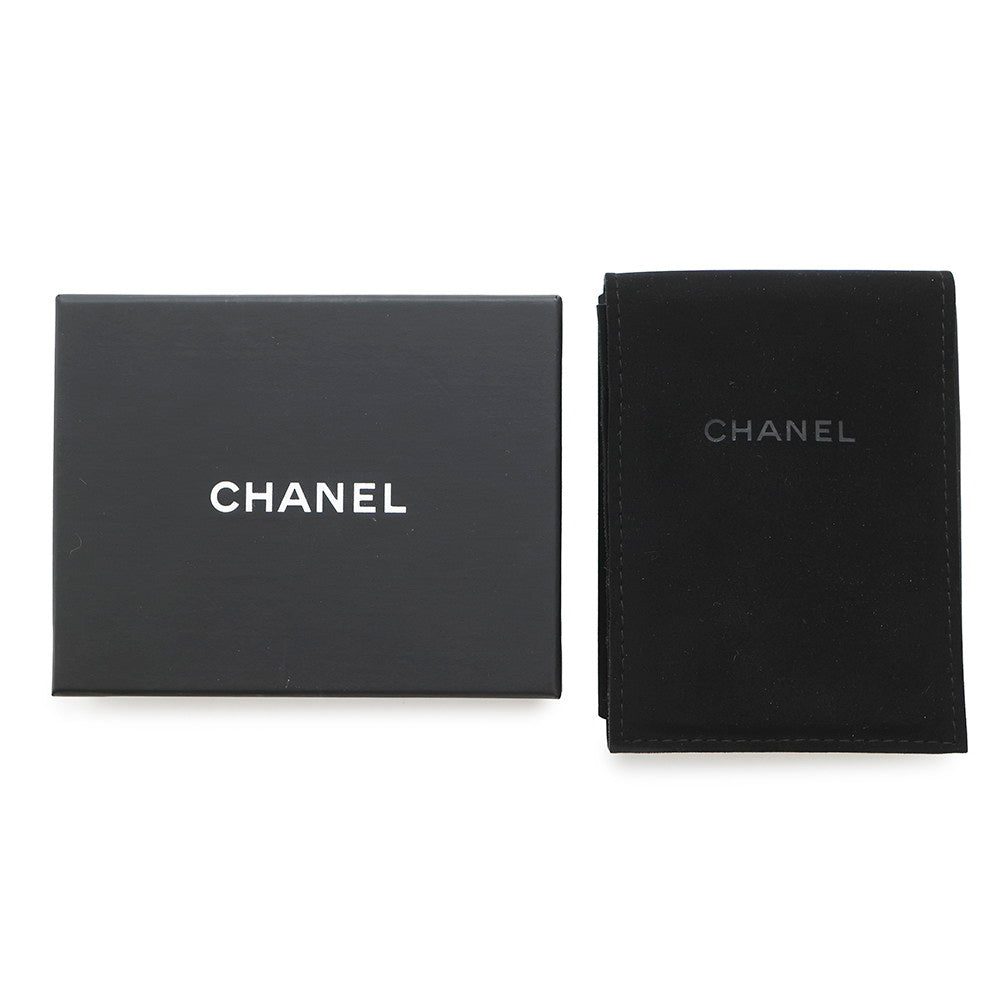 CHANEL CC Logo Star Motif NecklaceABC119 Rhinestone Gold Plated