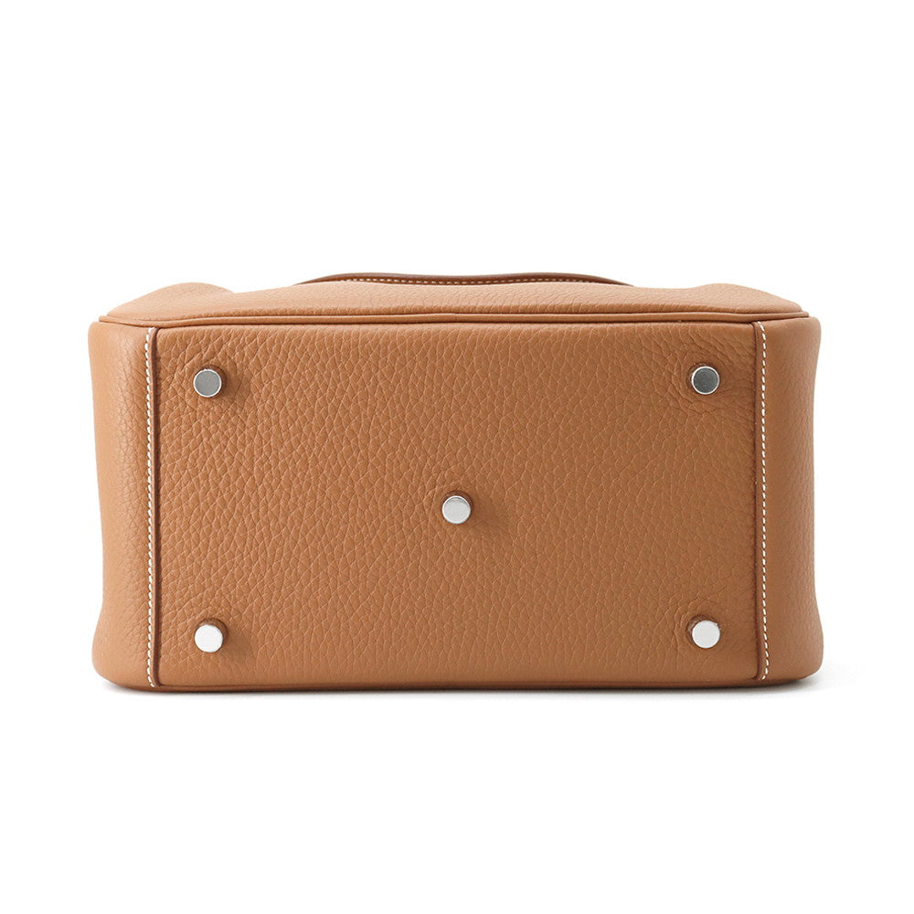 HERMES Lindy Gold Taurillon Clemence Size 26