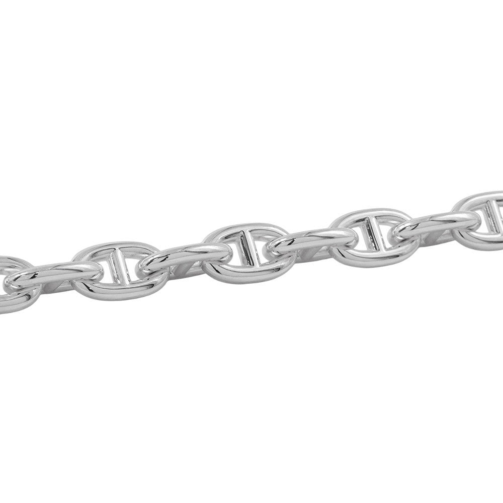 HERMES Chaine d'Ancre Bracelet 18 frames Size MM SV925