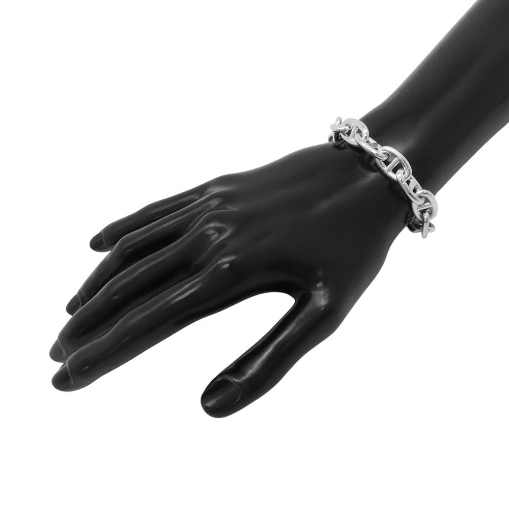 HERMES Chaine d'Ancre Bracelet 13 frames Size MM SV925