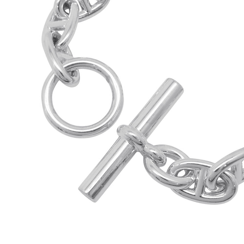 HERMES Chaine d'Ancre Bracelet 13 frames Size MM SV925