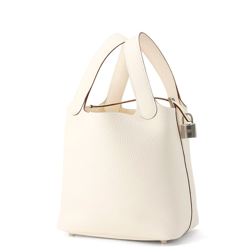 HERMES Picotin Lock Nata Taurillon Clemence Size PM