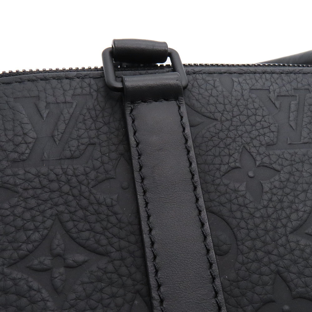 LOUIS VUITTON Sac Plat NoirM21884 Monogram・Taurillon